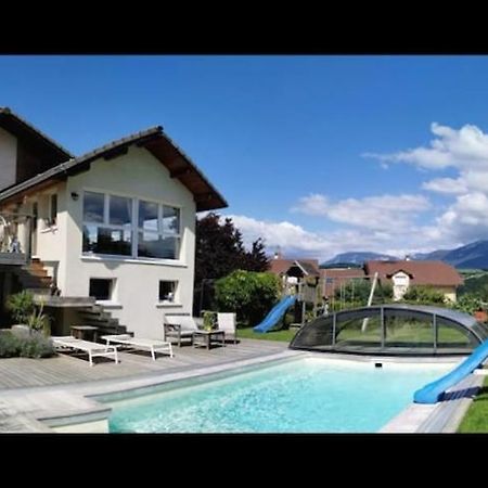 Maison Piscine Prive 10 Min Annecy, 30 Min Geneve, 45 Min Stations Charvonnex Exterior foto