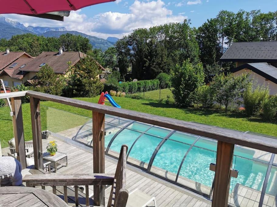 Maison Piscine Prive 10 Min Annecy, 30 Min Geneve, 45 Min Stations Charvonnex Exterior foto