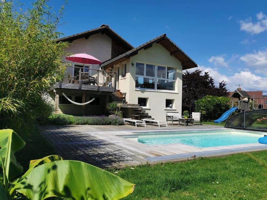 Maison Piscine Prive 10 Min Annecy, 30 Min Geneve, 45 Min Stations Charvonnex Exterior foto